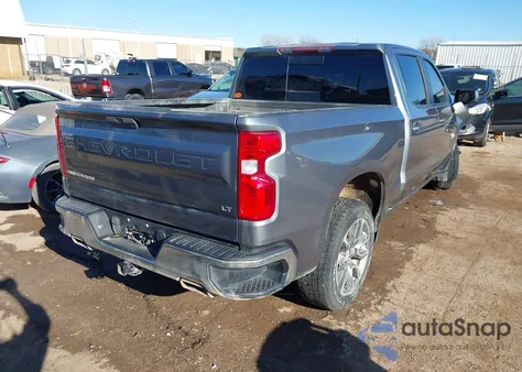 2021 Chevrolet Silverado 1500 4Wd Short Bed Lt z USA, uszkodzony, nr VIN 3GCUYDED2MG190477